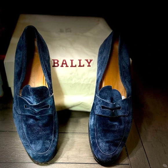 Bally | Shoes | Used Well Kept Suede Bally Lofer | Poshmark display picture 1